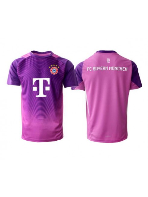 Muži Futbalové oblečenie Bayern Munich Brankarsky 2025-26 Krátky Rukáv - Tretina Muži Futbalové oblečenie Bayern Munich Brankarsky 2025-26 Krátky Rukáv - Tretina